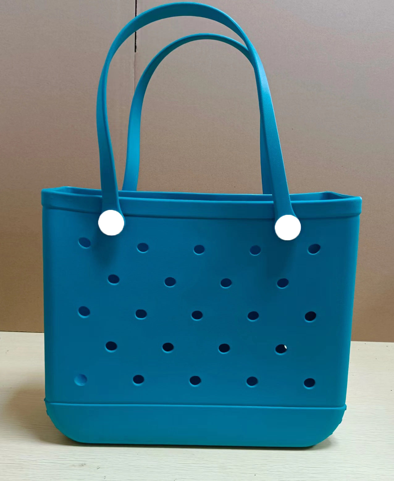 Solid Color EVA Beach Tote