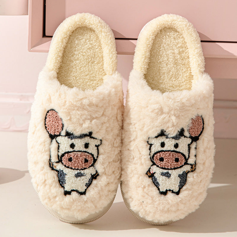 Cute Cow House Slipper