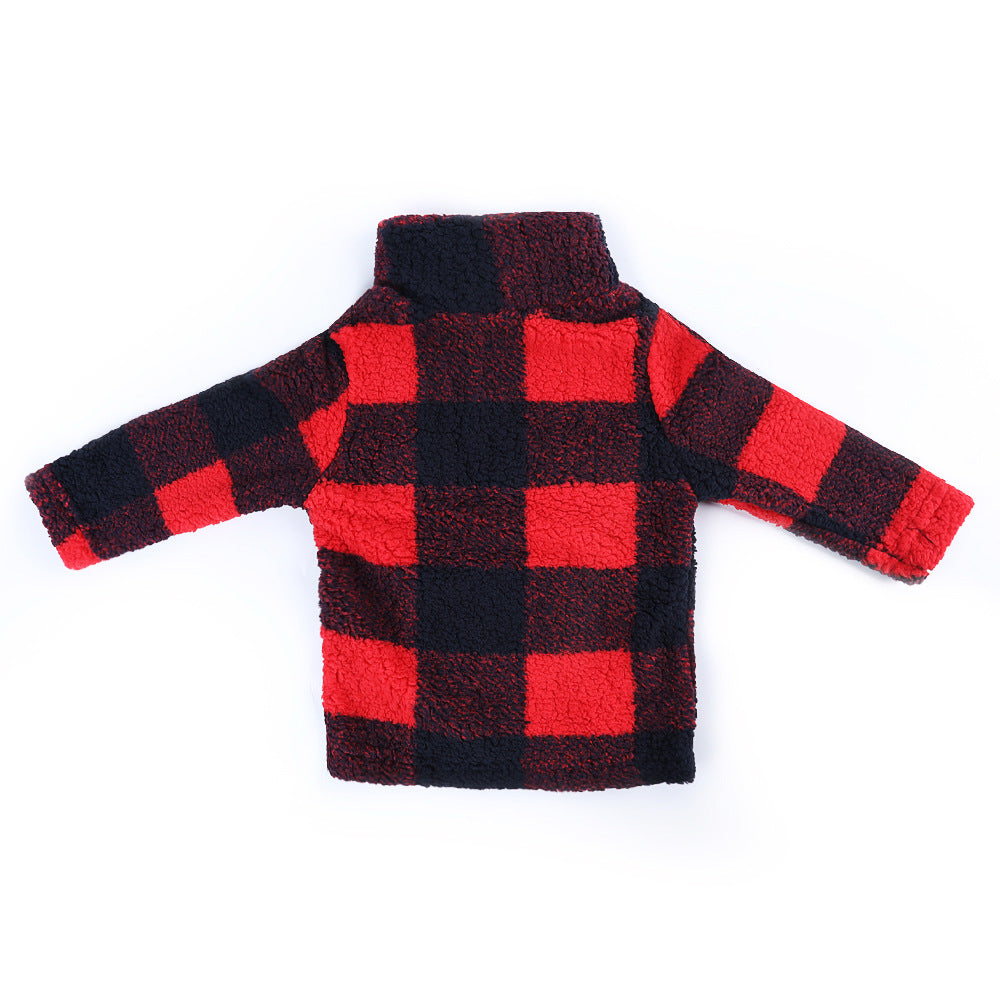 Cow Pattern Parent-child Snowflake Jacket