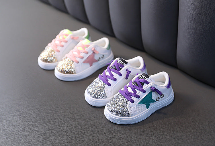 Fashion Sequins Kids Shoes