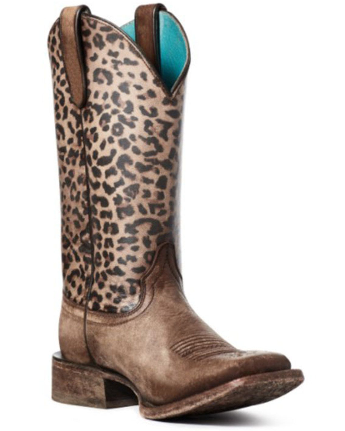 Preorder-Autumn Leopard Print Knight Boots