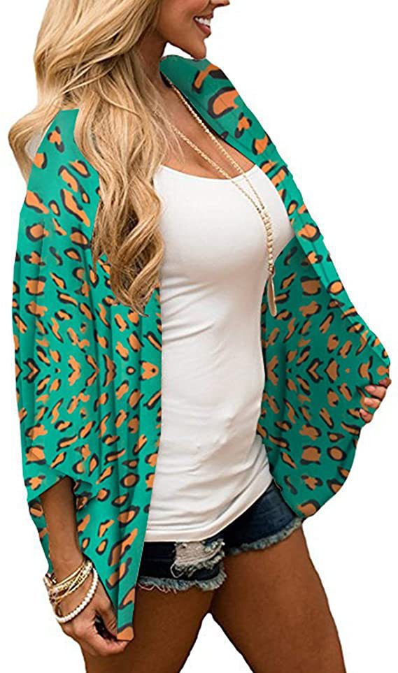 Printed Beach Shawl Blouse