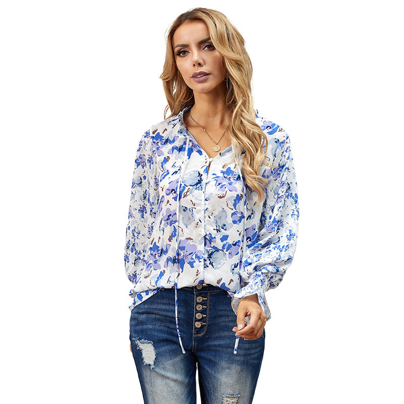 Cakewalk Floral Smocked Blouse