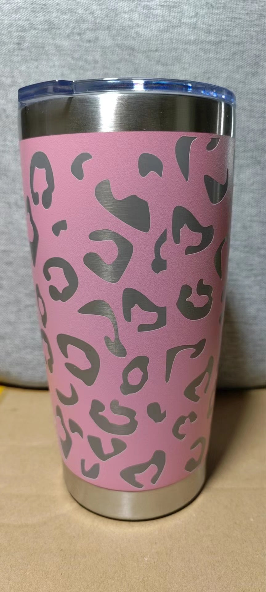 Preorder-Leopard Tumblers-Pink