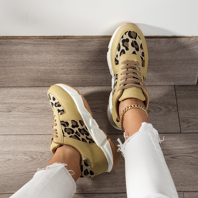 Leopard Print Women's Sneaker