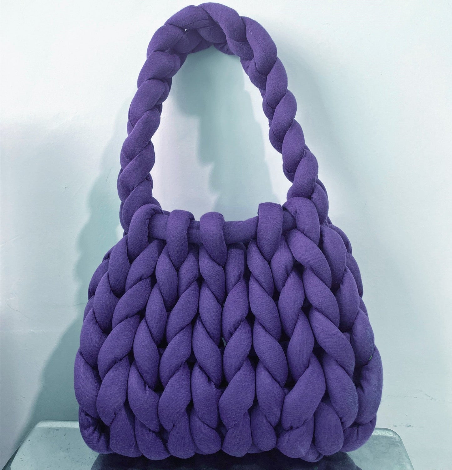 Woven Large Single Shoulder Bag