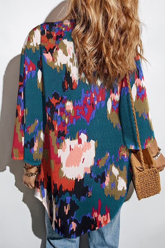 Printed Ice Silk  Cardigan