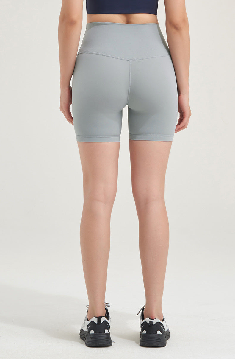 High Waisted Seamless Yoga Shorts