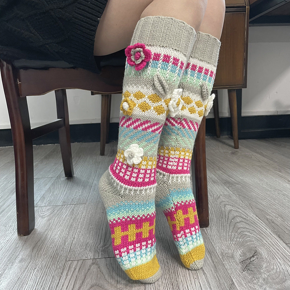 Colorful Long Socks For Women