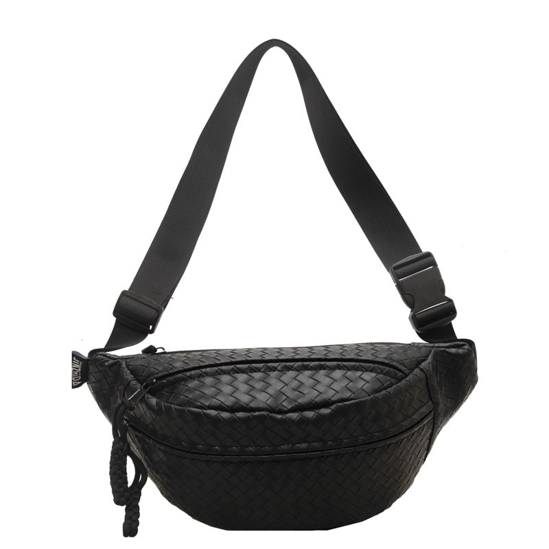 Woven Style  Large Crossbody Bag