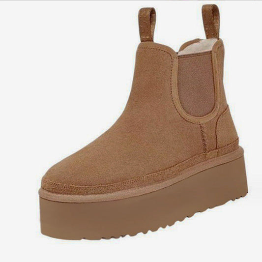 Casual Fleece Warm Cotton Boots