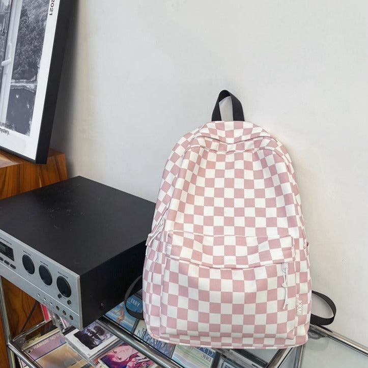 Plaid Backpack