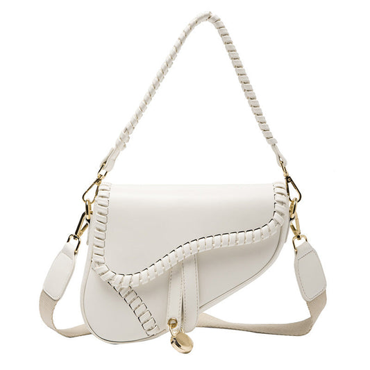 Fashionable Shoulder Crossbody Saddle Bag