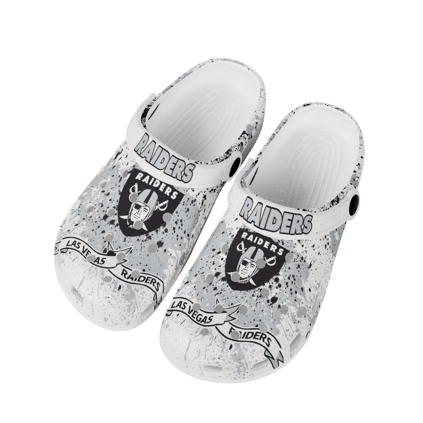 Custom Made-Unisex Printed Hole Shoes