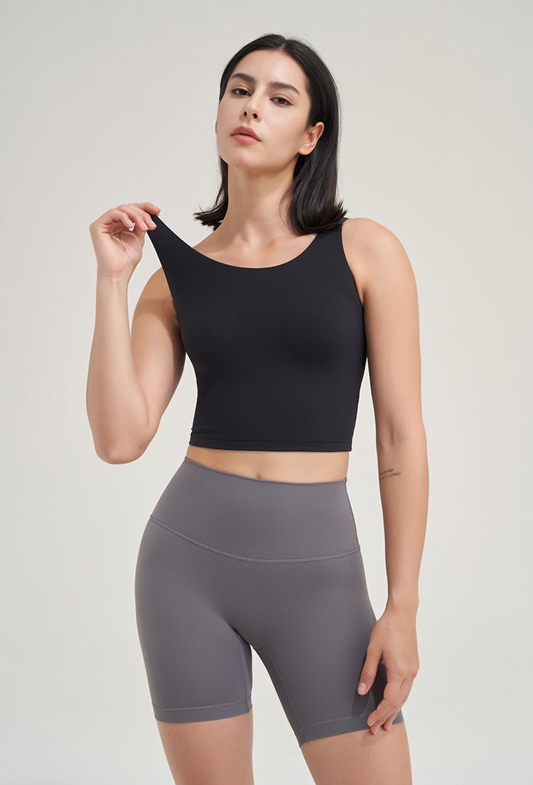 High Waisted Seamless Yoga Shorts