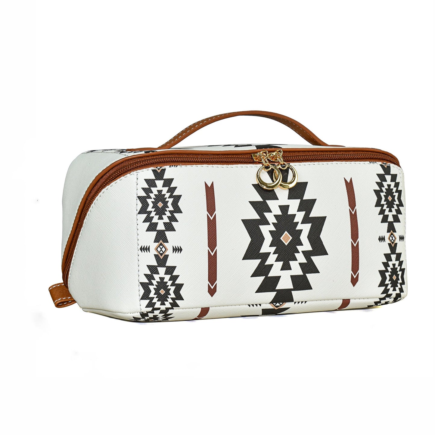 Aztec Print Cosmetic Case