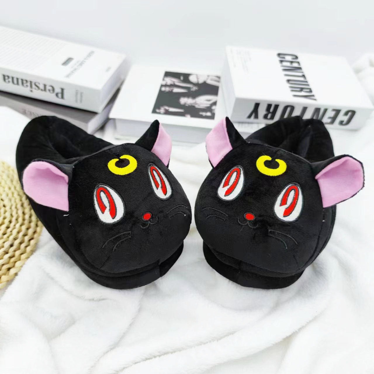 Cute Cat House Slippers