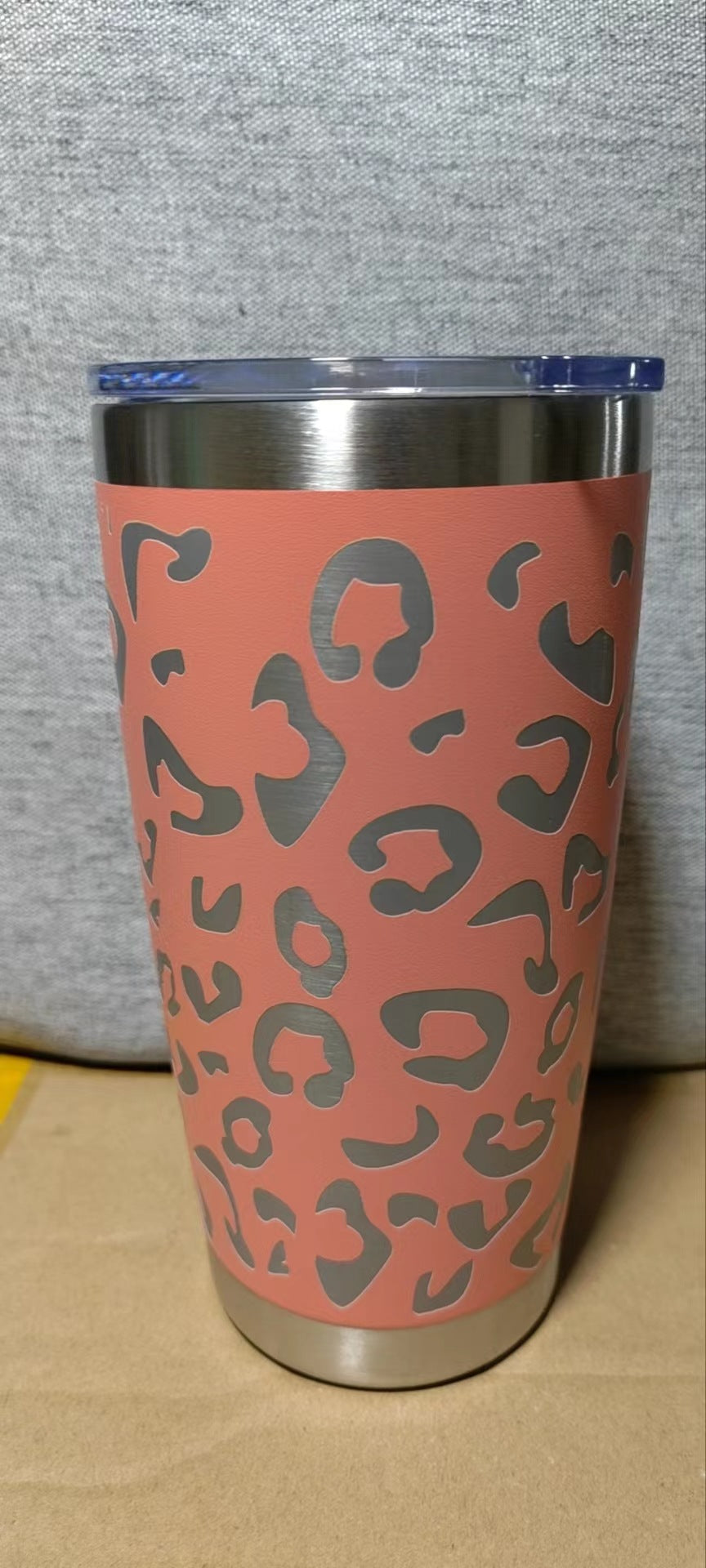 Preorder-Leopard Tumblers-Orange