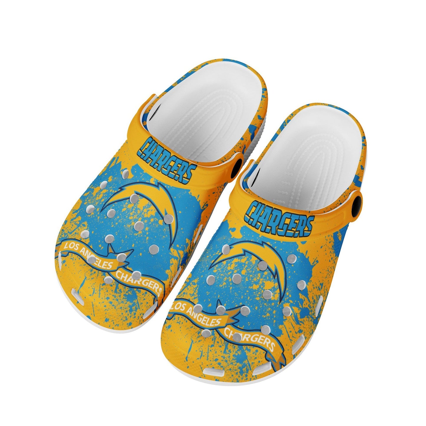 Custom Made-Unisex Printed Hole Shoes