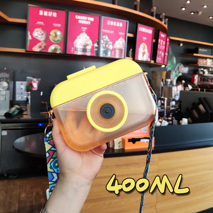 Cute Cartoon Camera Plastic Cup