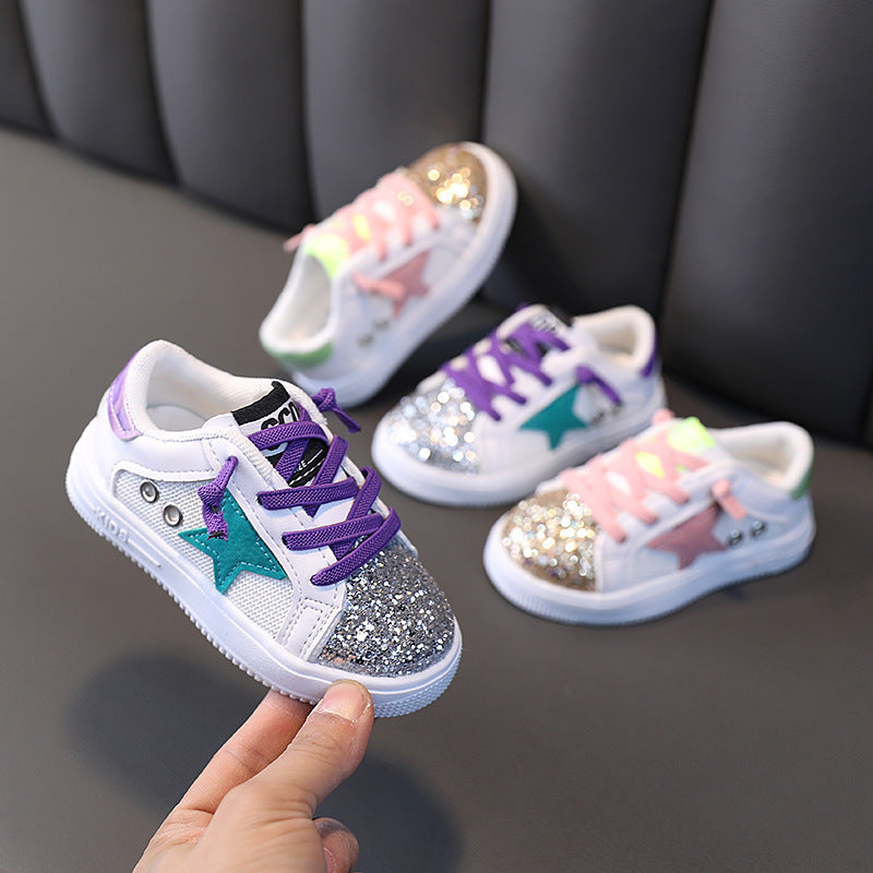 Fashion Sequins Kids Shoes