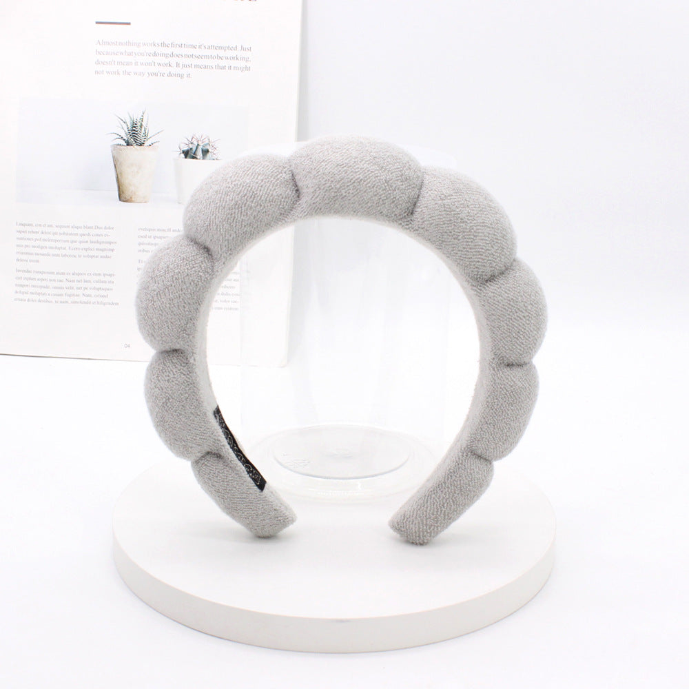 Terry Cloth Sponge Twist Headband