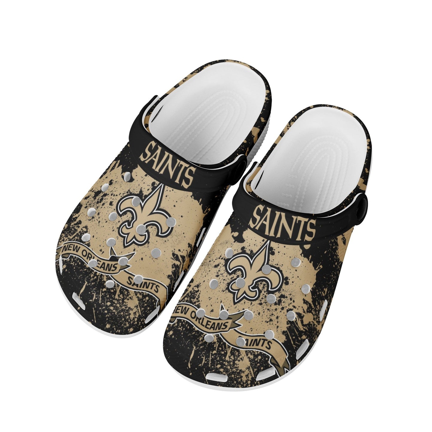 Custom Made-Unisex Printed Hole Shoes