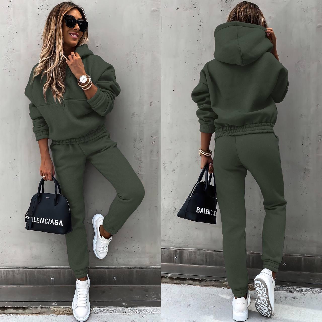 Hooded Sweatshirt + Pants Set