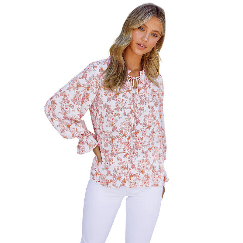 Cakewalk Floral Smocked Blouse