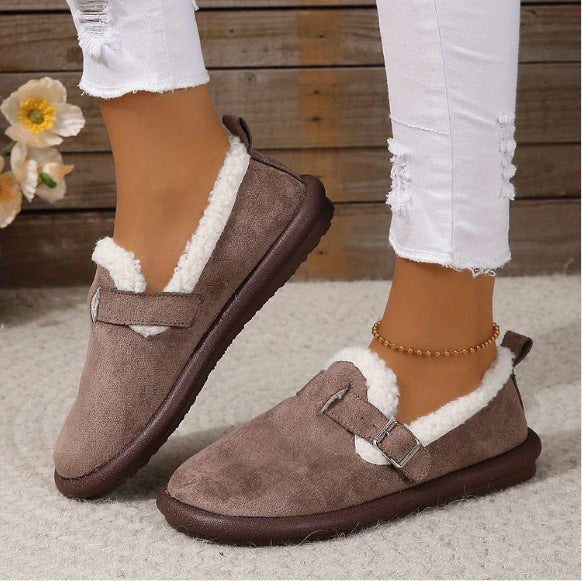 Warm Thick-Soled Cotton Shoes