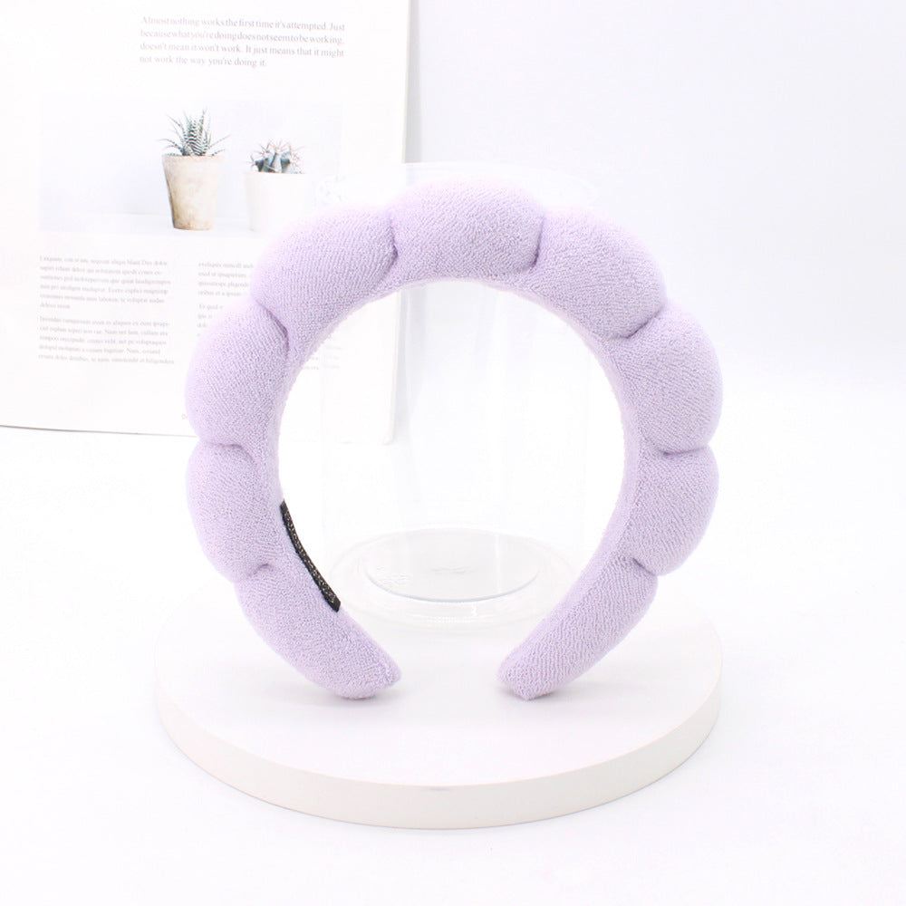 Terry Cloth Sponge Twist Headband