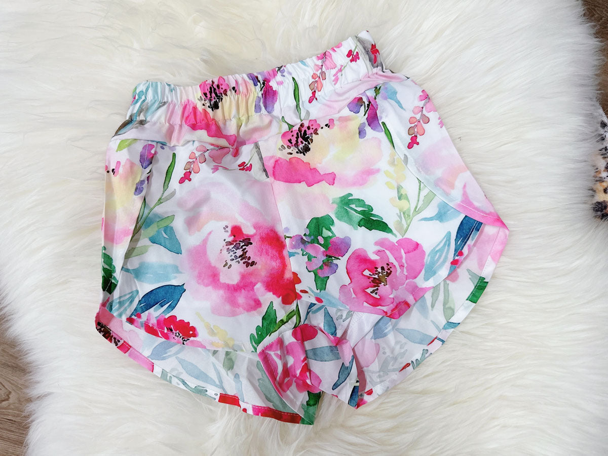 Kid's Printed Shorts (lined) - 6 Colors