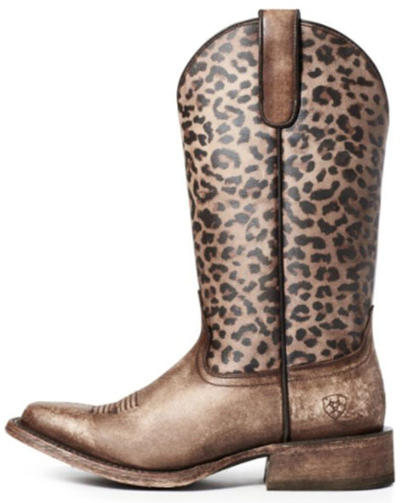 Preorder-Autumn Leopard Print Knight Boots