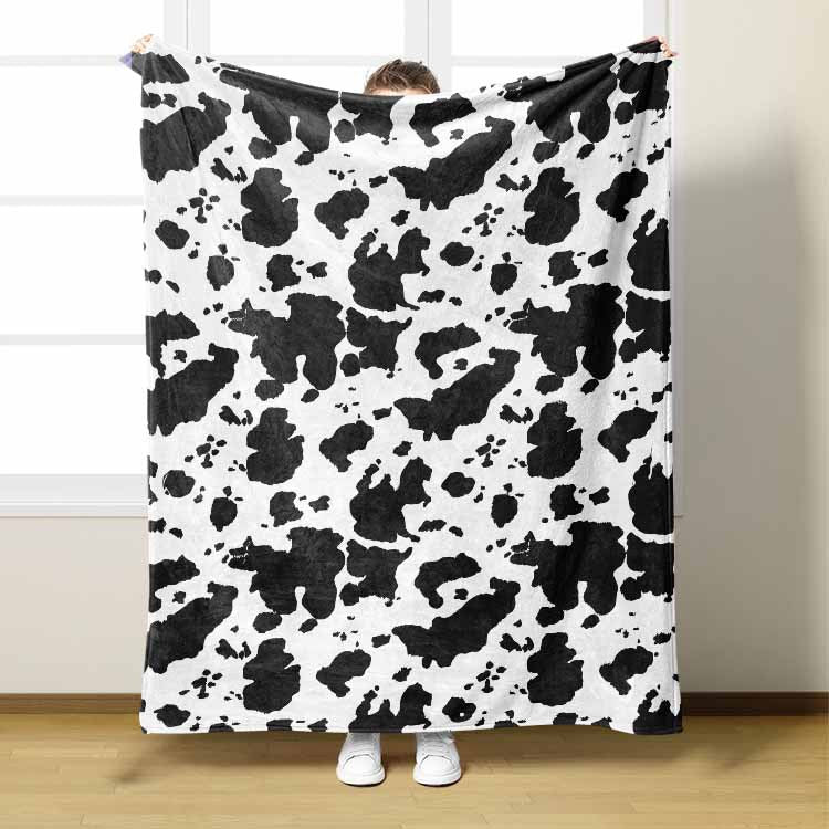 Cow Flannel Blanket