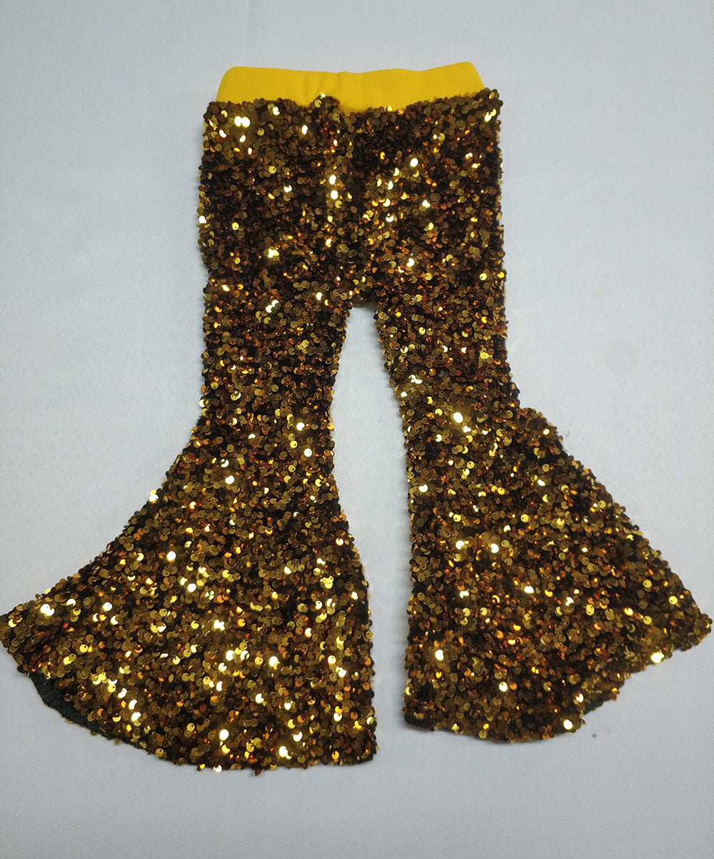 Christmas Kid's Sequin Bell Pants