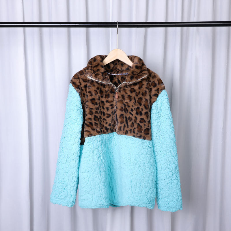 Cow Pattern Parent-child Snowflake Jacket