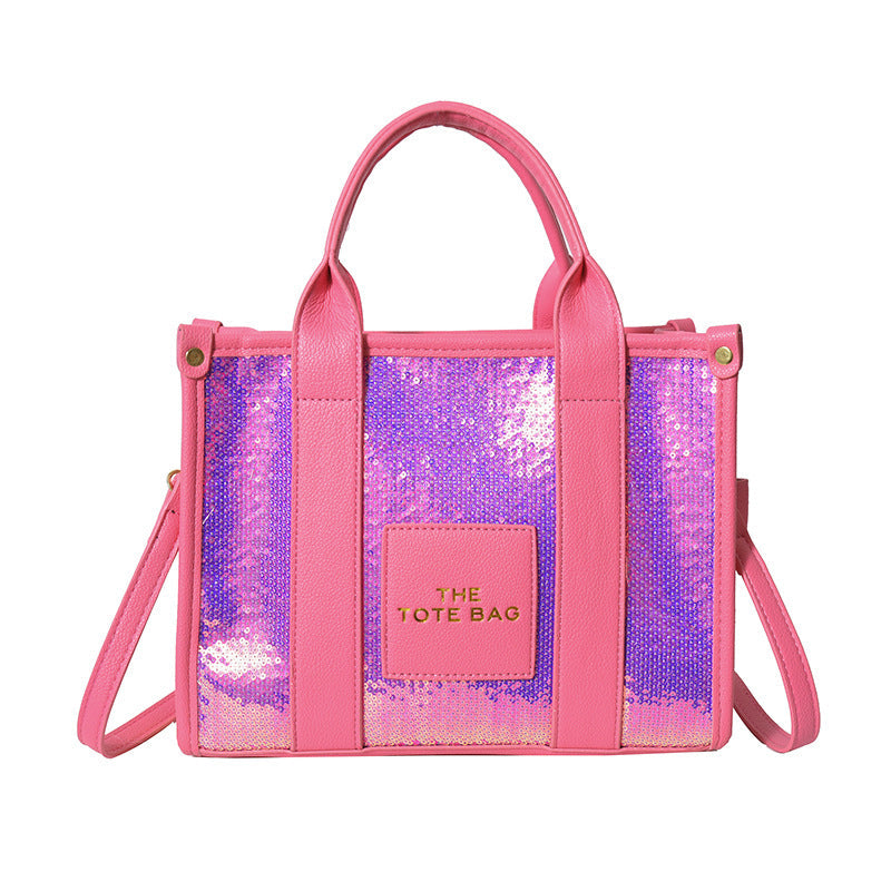 Pop Simple Sequin Tote