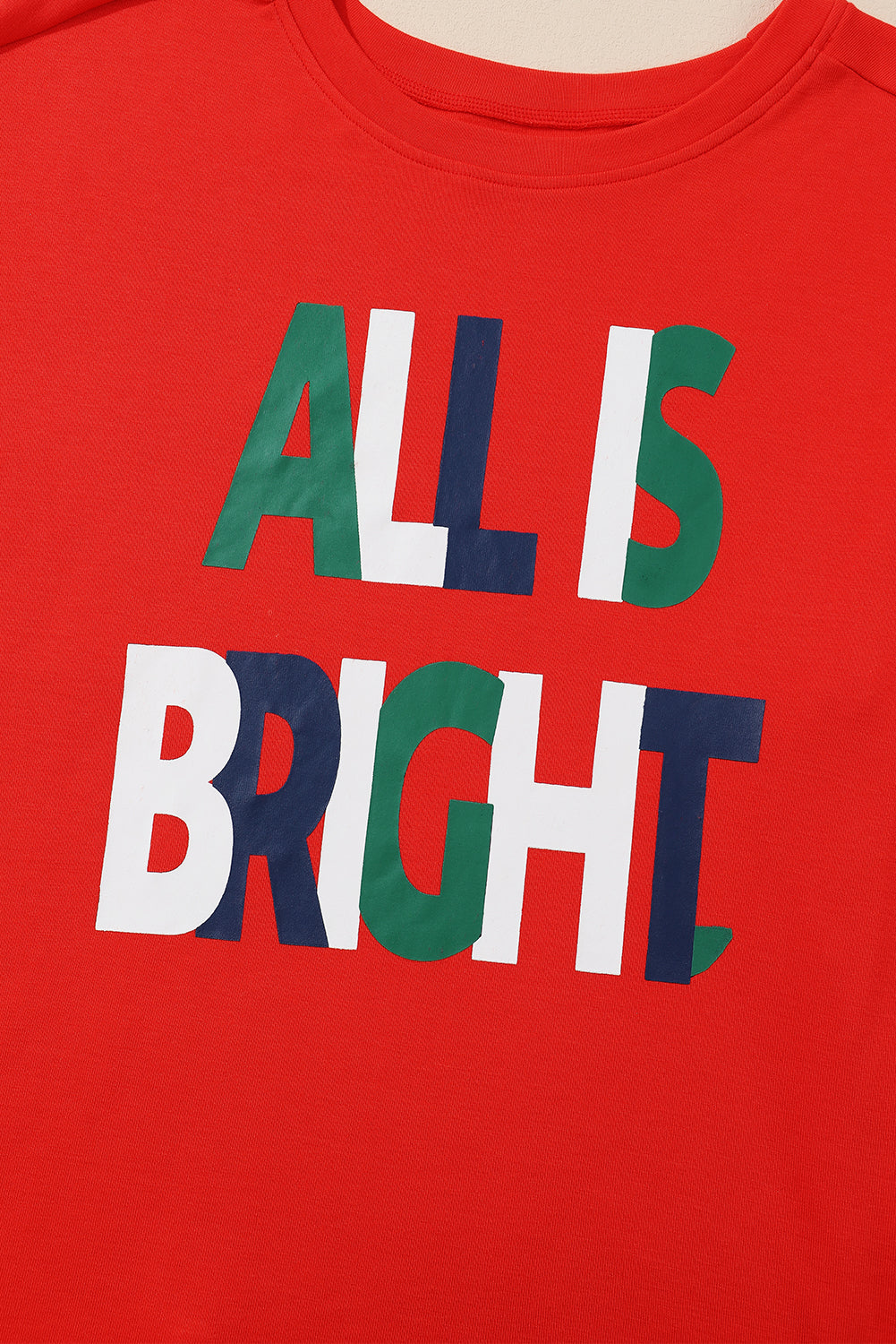 ALL IS BRIGHT-Christmas Plaid Pajamas Set