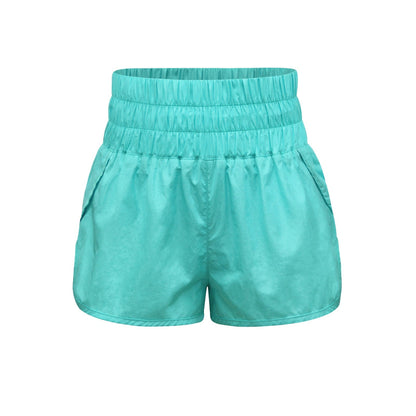 Multicolor High Rise Lounge Shorts