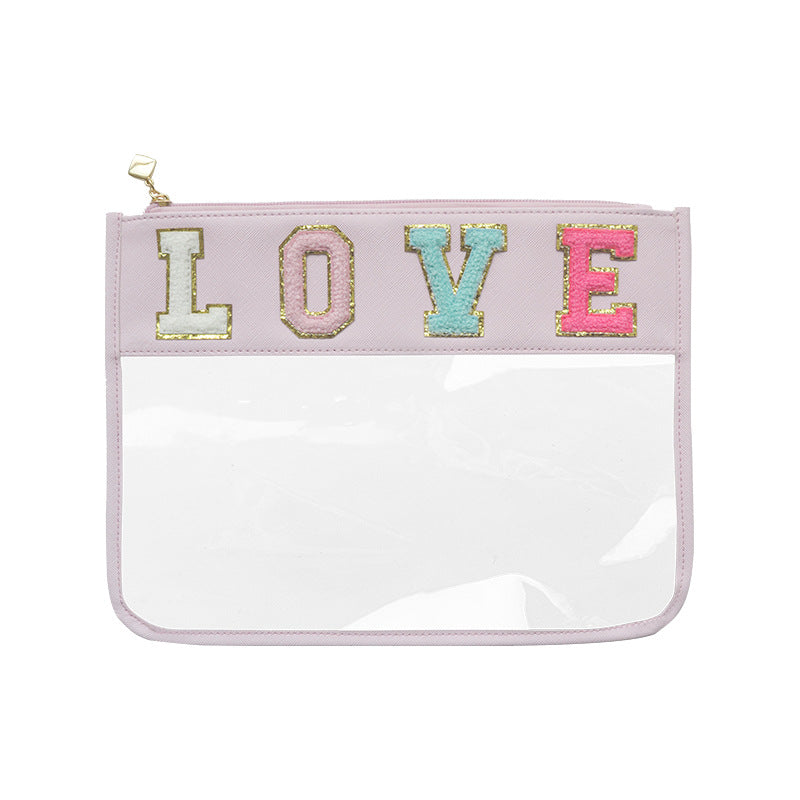 Nylon Clear Cosmetic Bag Make Up Bag