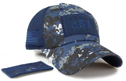 USA Flag Camouflage Baseball Cap