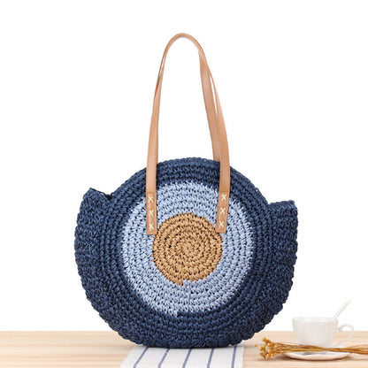 Ladies Straw Beach Bag