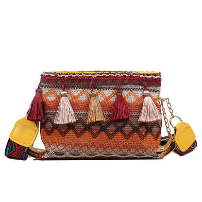 Women's Ethnic Style Casual Shoulder Bag