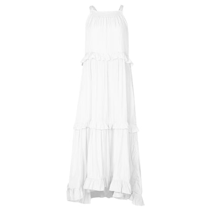 Pleated Sleeveless Dress