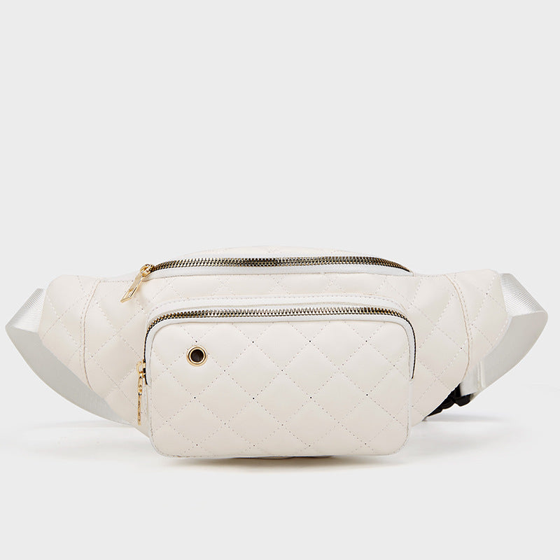 Rhombus Monochrome Waist Bag