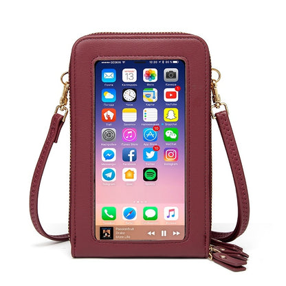 Women's Touch Screen Card Holder Clutch Bag