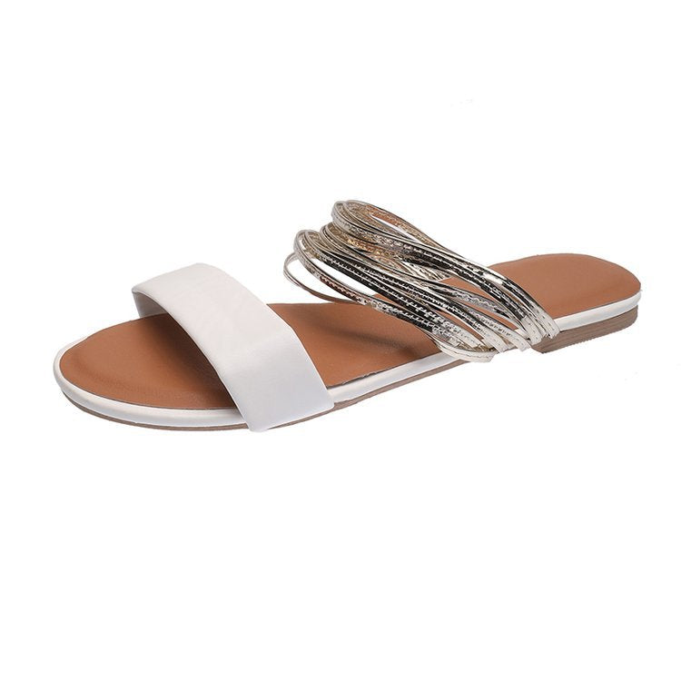 Women's Slip On Flat Sandals