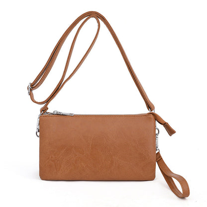 Women's Vegan Leather Clutch Crossbody bag