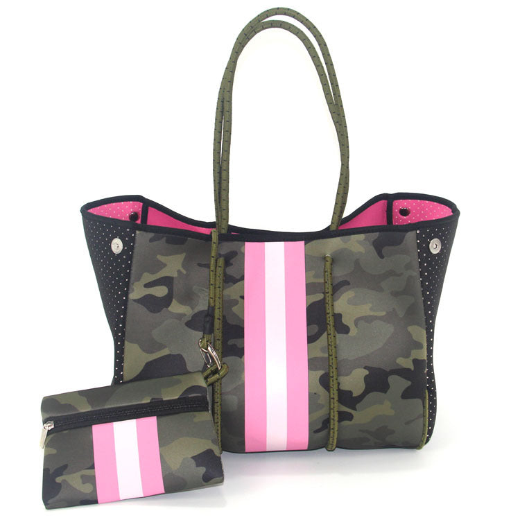 Ladies Portable Casual Bag 2pc Set