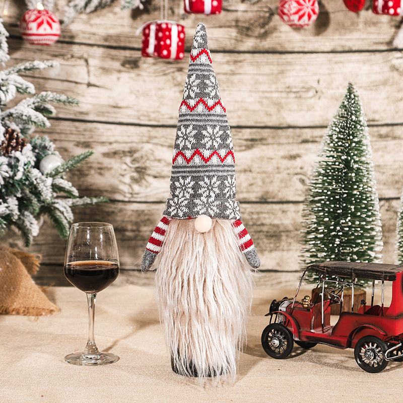 Various Christmas Decoration Wine Bottle Covers